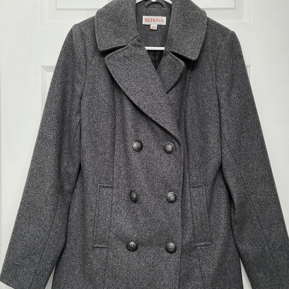 Gray Merona Peacoat